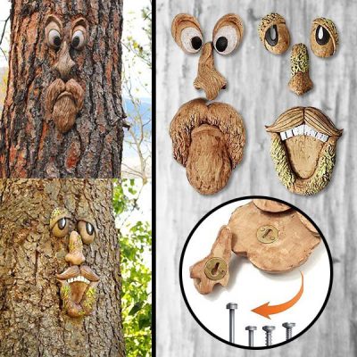 Decorațiuni de grădină, Bătrân zâmbitor | SCULPTURE