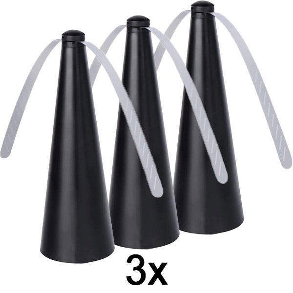 3x Ventilator pentru alungarea muștelor | FLYBEGONE